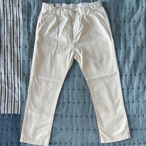 Zara Kids Off-White Chinos